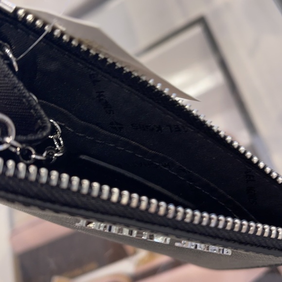 Michael Kors Jet Set Travel Small Leather Top Zip Coin Pouch With ID - Picture 16 of 16